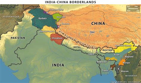 india's borders with china are well-defined and stable